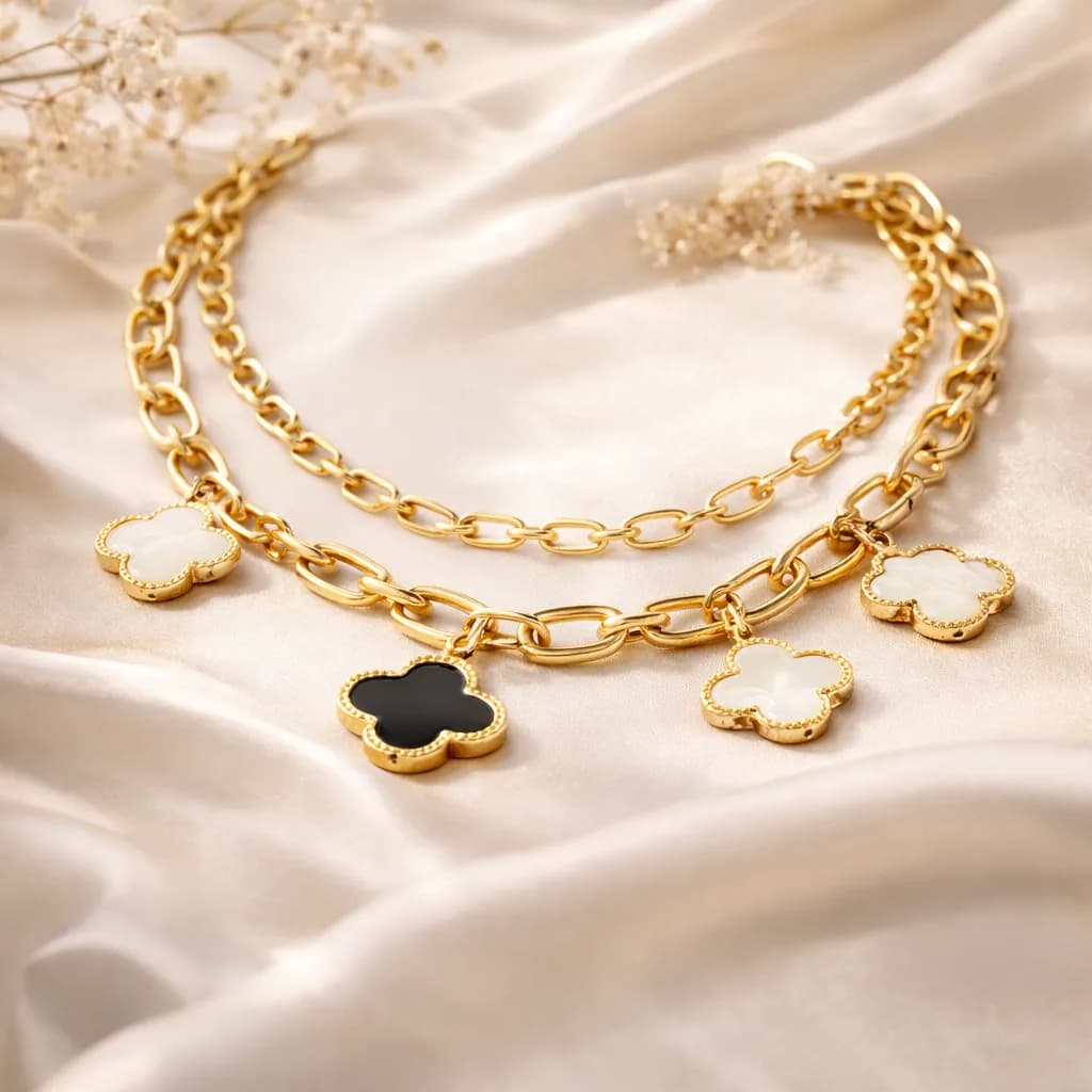 Glozya 18K Gold Plated Necklaces